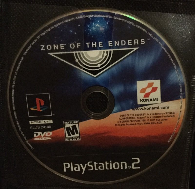 Zone of the Enders for ps2