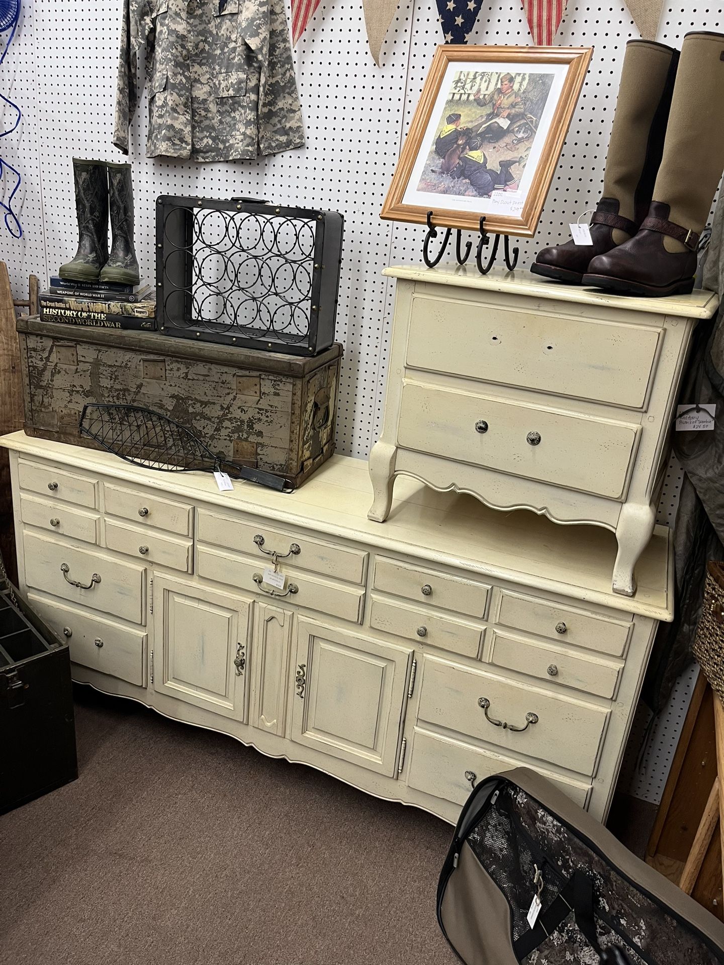 Dresser and Nightstand Set