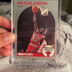 Michael Jordan 1990 NBA Hoops Card #65 MINT Condition!!!