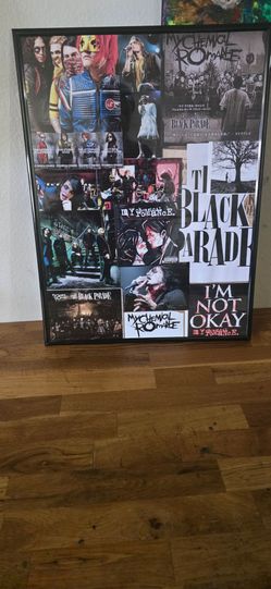 MCR random collage poster