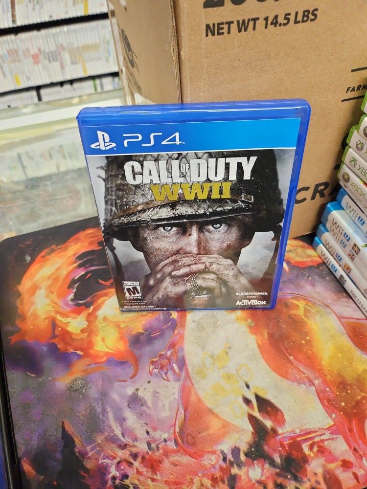 Call of Duty: WWII (Sony PlayStation 4, PS4, 2017) CIB Tested Working