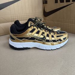 NEW Nike P-6000 NBY Black Metallic Infinite Gold HQ3030-700 Mens