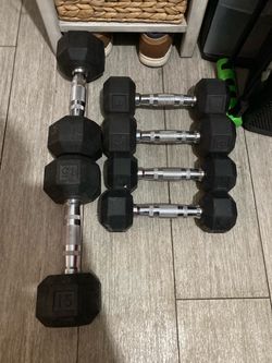 Hex dumbbells