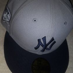 New York Yankees baseball team fitted hat