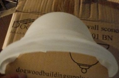 New Half Size Glass Light Fixtures 