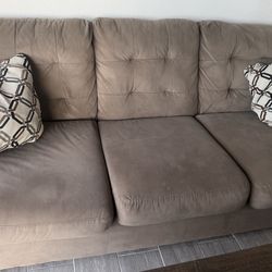 Sofa loveseat and chair
