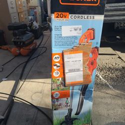 BLACK+DECKER 20V MAX Cordless String Trimmer/Sweeper Combo Kit (2-Tool) with (2) 1.5Ah Batteries and Charger Included