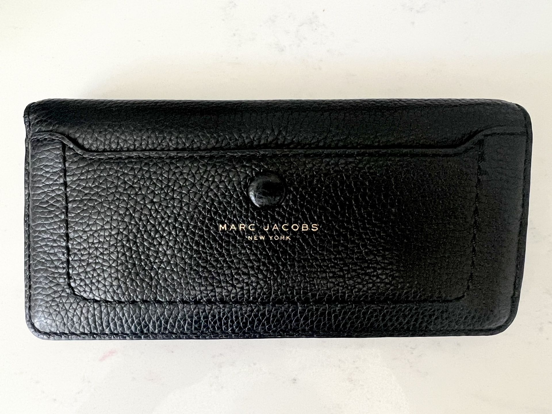 Marc Jacobs Standard Leather Continental Wallet  Black 