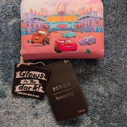 Loungefly Wallet Disney Pixar Cars Flo's Cafe NEW WITH TAGS
