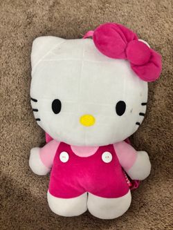 Hello Kitty Plush Backpack