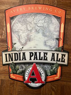 Avery Brewing Co India Pale Ale Metal Sign