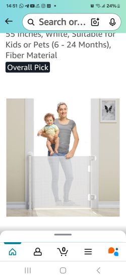 Retractable Baby Gate