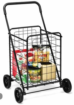 Portable Folding Shopping Cart Utility Cart