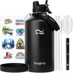 Swigina Insulated Stainless Steel Water Bottle