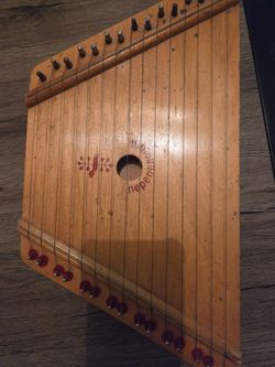 Vintage lap harp