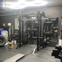 New Bundle Deal: HH80 V2 Functional Trainer & Smith Machine Combo |  260lb bumpers | Adjustable Bench | Olympic Barbell & Collars | FREE 🚚 & INSTALL
