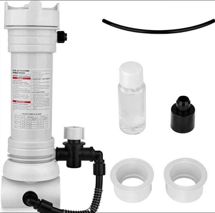 Upgraded 320 Pool Automatic Chlorine/Bromine Inline Feeder
