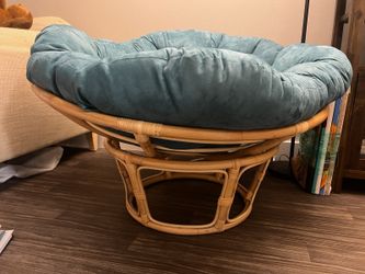 Papasan Chair with Cushion - as new