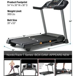 NordicTrack Treadmill T Series Brand New In The Box 