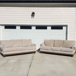 2 Ashley Furniture Sofas 