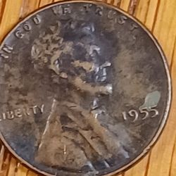 1955 Wheat Penny 