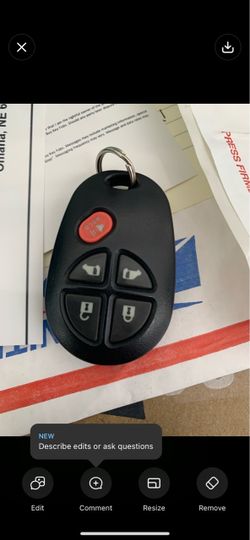 Toyota OEM Key Fob – 5 Button