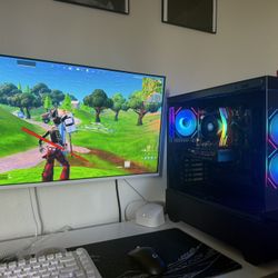 Black Gaming Pc Computer Desktop RTX 5050
