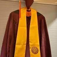 ASU Masters Graduation regalia Full Set