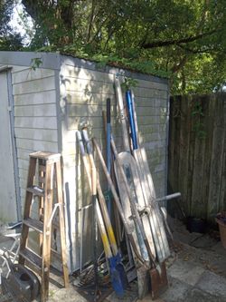 Aluminum 10x6 shed