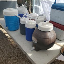 Water Jugs  Diferts Size, Diferts Price  ASK  From $6.00 To 15.00