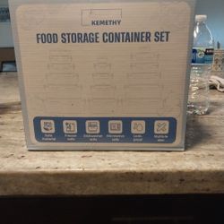36 Pcs Food Storage Container Set
