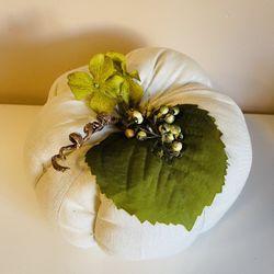Large Fabric Pumpkin