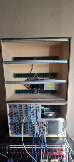 Doepfer A-100LC9 9U Eurorack low-cost wooden case