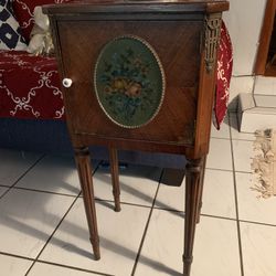 Antique Wood Side Table