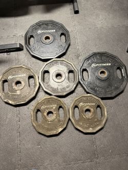 Olympic Plate Weights Iron Grip Brand 