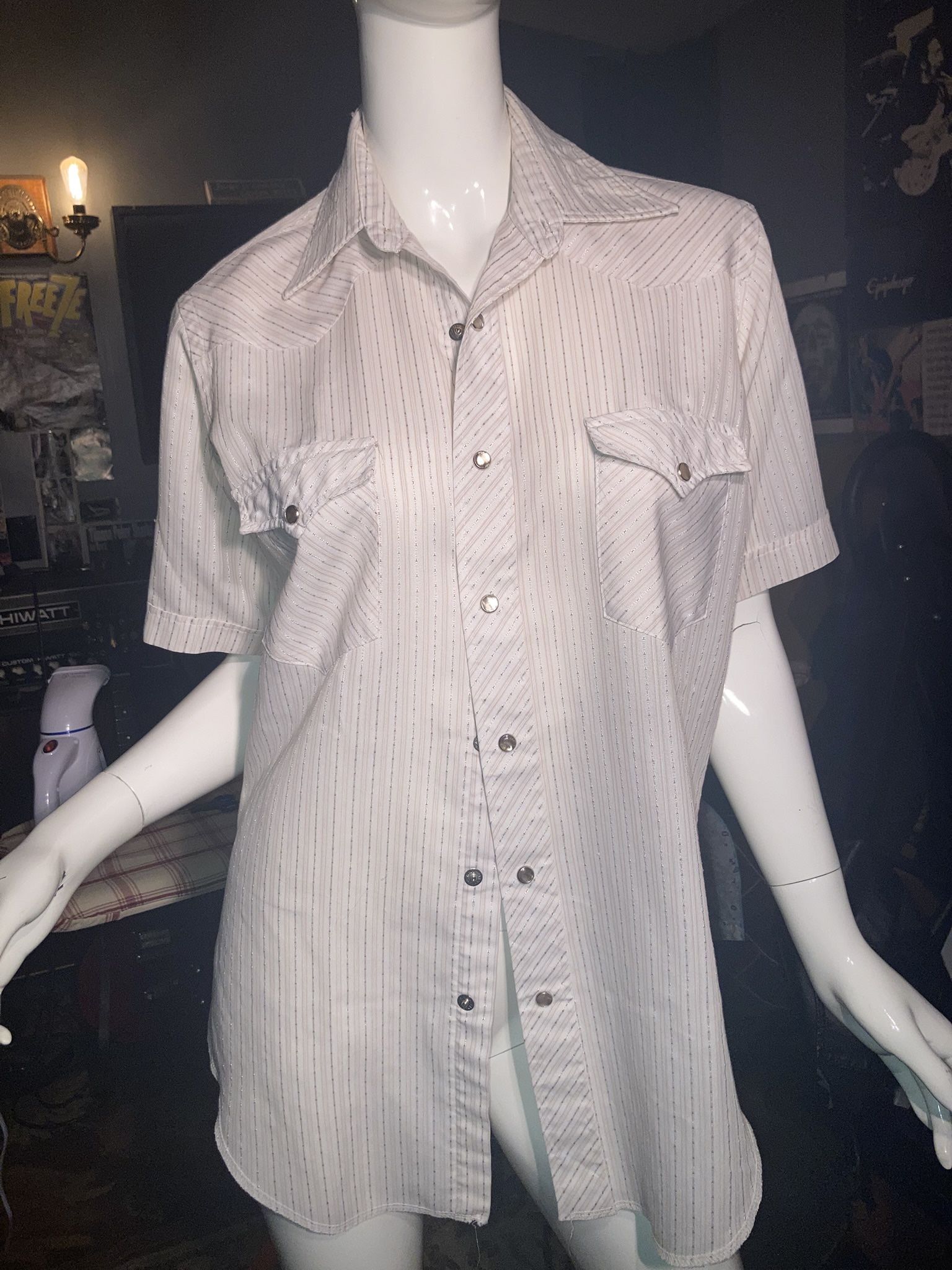 Wrangler Short Sleeve Pearl Snap Shirt