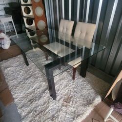 Glass Dining Room Table 