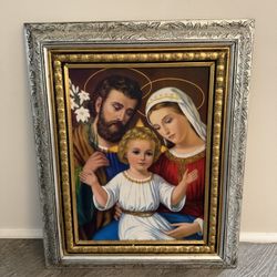 Holy Family Framed Print 
