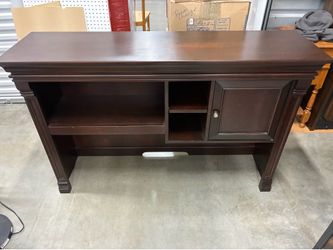 Desk with hutch