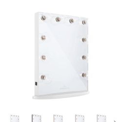 Impressions Hollywood Glow Vanity Mirror (White)