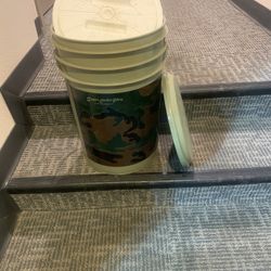 Camo Bucket Cooler