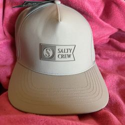 Men’s Salty Crew Apex SnapBack Hat Nwt