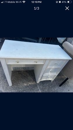 White desk