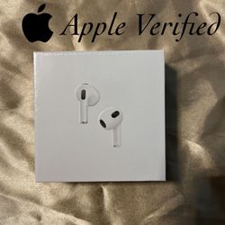 AirPods Generation 3 Brand New! + Brand New Charger! Everything Included!