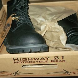 Motorcycle Combat Boots