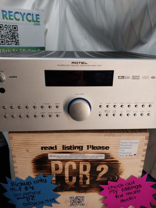 Rotel Surround Sound Reciver RSX-1057