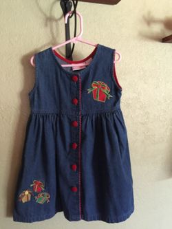 Girls Christmas dress
