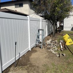 Vinyl Fence