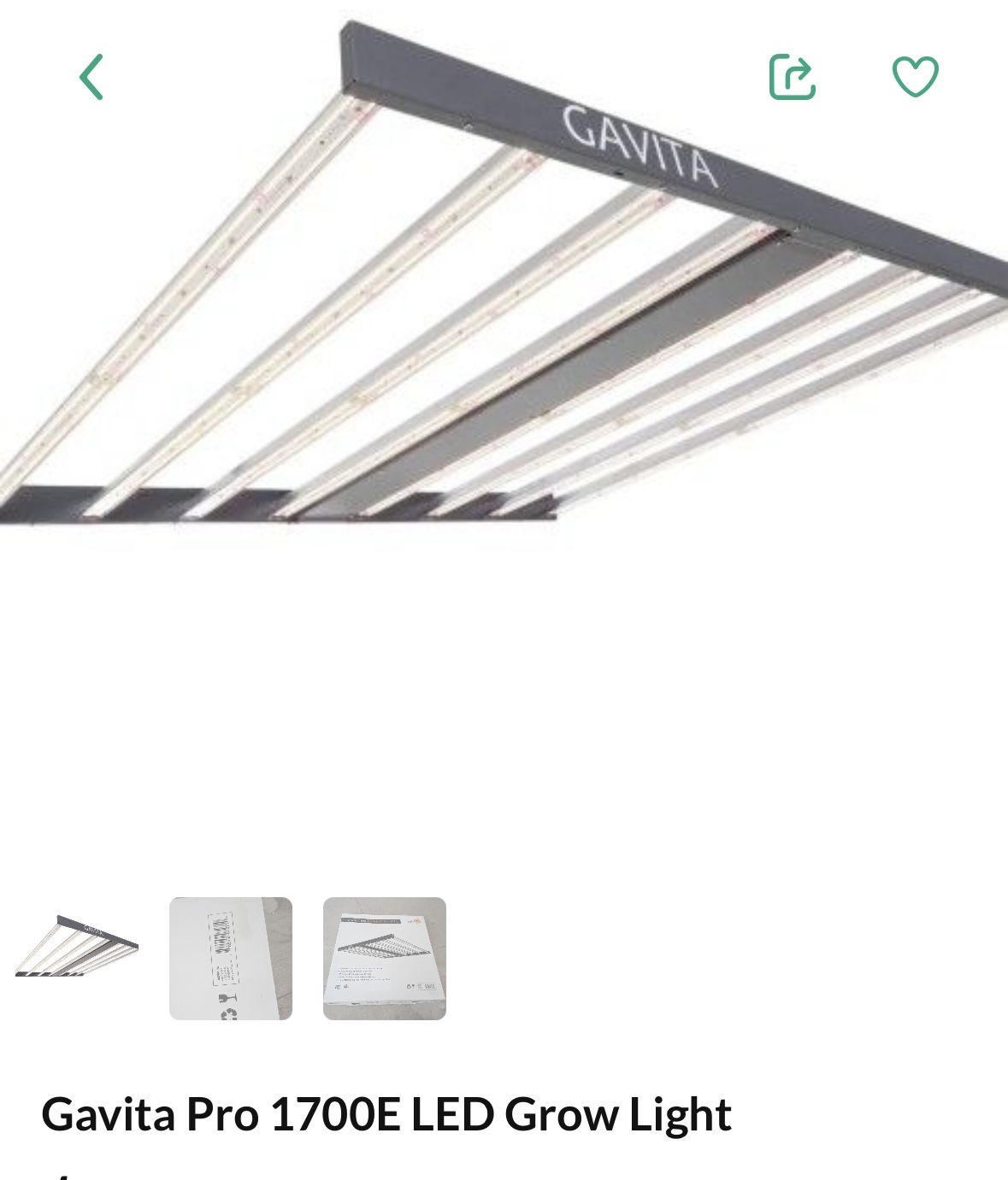 Gavita 1700e