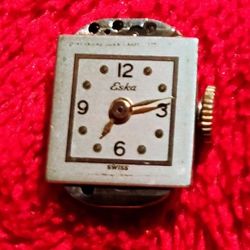 Vintage Eska 20th Century Ladies Watch Movement 
